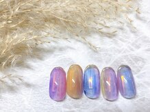 フロップニク ネイル(FLOPNIK NAIL)/サンプル◎オーロラネイル