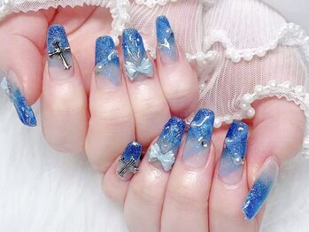 メイク 池袋(Meik)/雪クリスマスネイル