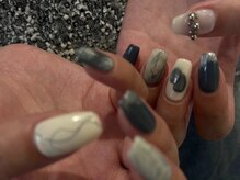 【nailsalonCarry】フィルイン/ニュアンス/定額制/推しネイル