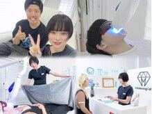 男性のお客様も増えてます◎ 輝く白い歯で清潔感や印象UPへ！