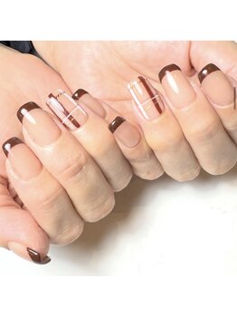 チェック×フレンチ