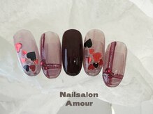 アムールユシマテン 上野湯島店(Amour)/ キラキラ秋のネイルコース¥7980