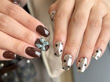 ラズワルド(Lazward)/大人＊ガーリーリボンネイル