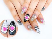 ネイルコレクション ベビーピンク(Baby Pink)/ジェル定額￥9990★３Ｄうさぎ