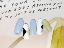 ネイルライフ(NailLife)/アーガイルネイル
