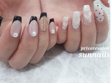 サンネイルズ(sun nails)/6本アート