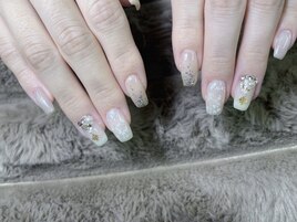 クリスマスネイル