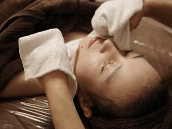 サロン ド ルポ(Salon de Repos)/施術後はホットタオルでお肌ケア