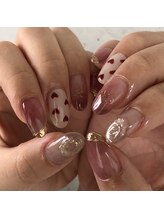 リノ 大阪本町店(lino)/ピンクニュアンスネイル【5.11】