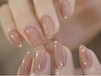 ソラ(sora)/上品な持ち込みネイル☆