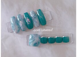 フットハンドお揃いニュアンス