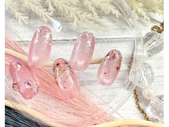 ジュアール(JuAR)/押し花ネイル