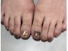 【footおまかせニュアンス5～8本　120min】¥8980