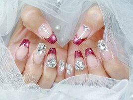 マグネットネイル/フレンチ