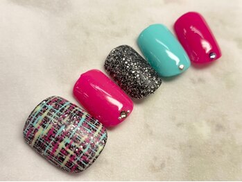ネイルサロン マハロ(Nail salon MaHaLo)/f15新規付替オフ込☆フット¥7300