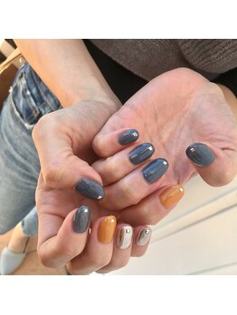 #24 ワンカラー×スタッズ￥7150