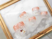 アンベリール 横浜店(Embellir)/(1148)上品ラメＦｏｏｔネイル