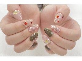 坂口/バレンタインネイル