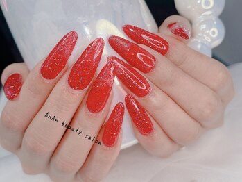 アンアンビューティーサロン(AnAn Beauty Salon)/「チップ】長さ出しワンカラー