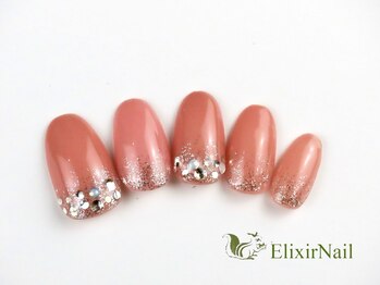 エリクサーネイル 渋谷(Elixir Nail)/定額aシンプル/クーポン使用