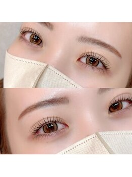 ジュイーネ バイ パシャ(jouine by Pacha)の写真/《ハリ・コシのあるまつ毛を求める方に◎》人気の"L3リフト"でダメージを抑え、毛質改善パーマ初回上¥5980
