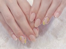 ラルネイル 大宮(Lull. nail)/＃ミモザネイル　＃大人ネイル