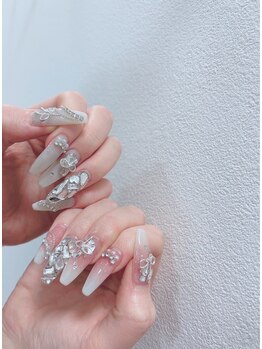 バースデーバースデー 藍住店(BirthDay BirthDay)の写真/【スカルプでお手元を華やかに演出♪】長さ出しもお任せ下さい★モチも仕上がりも抜群で大満足間違いなし◎