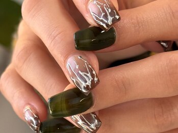 シューミーネイル(syu-mii nail)の写真/ニュアンスデザインはシンプルからデザイン性の高いものまで幅広くお選びいただけます◎カラー変更OK♪