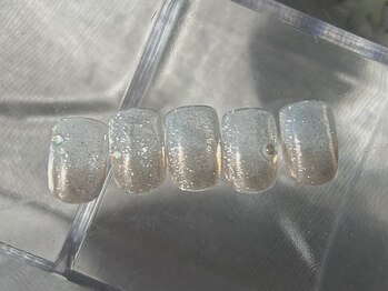 グラデゴールドミラーニュアンス