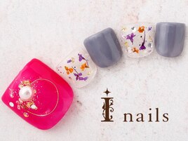 ピンク押し花フット　9480円