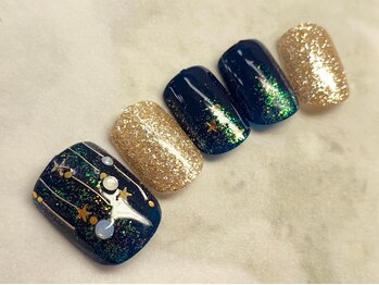 ネイルサロン マハロ(Nail salon MaHaLo)/f19新規付替オフ込☆フット¥7300