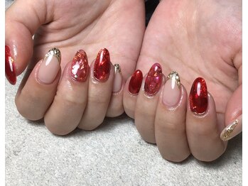 ネイリュー 田中店(naiLiu)/奥行きネイル