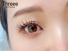 スリーネイルプラスアイラッシュ(Threee Nail+Eyelash)/アップワード×セーブル付け放題