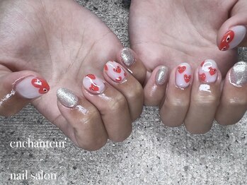 オンショントゥー(enchanteur)/コムデギャルソンネイル