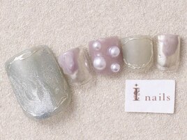 もやもやマグネットフットネイル