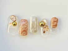 ルマート 池袋東口店(Lumart)/ブラウン質感アート