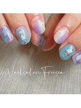 フリージア(Freesia)/紫陽花