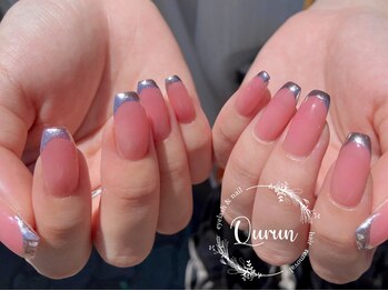 クルン 大阪 御幣島(Qurun)/ミラーフレンチネイル