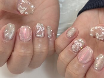 ニンニ(ninni)/お持ち込みデザイン・ピンク