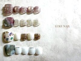 【フット】新作春夏フットネイル