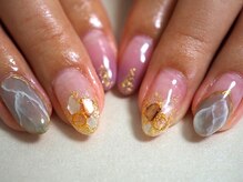 キキネイル 二子玉川(kikinail)/大人　艶シェルネイル