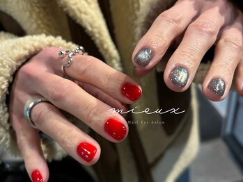 ミュー(mieux)/colorちぐはぐ