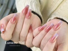 ルミエール ネイル モンナカ(Lumiere Nail Monnaka)/オンブレフレンチ/冬ネイル