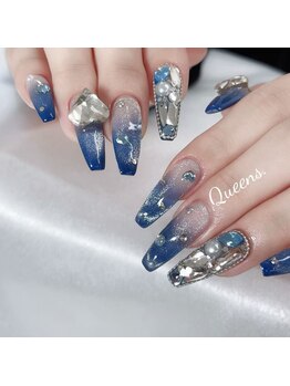 クイーンズビューティーサロン 歌舞伎町店(Queen's beauty salon)/チップ長さ出し10本やり放題