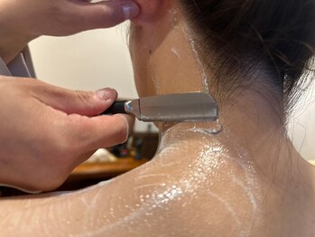 とこや山川 京都/うなじシェービング