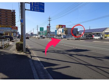 神辺接骨院 テトテ(Te.to.Te.)/道順　井原方面からお越しの方2