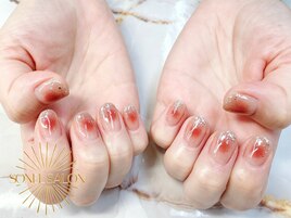 定額デザイン☆チークネイル