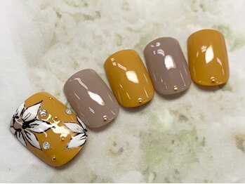 ネイルサロン マハロ(Nail salon MaHaLo)/f20新規付替オフ込☆フット¥7300