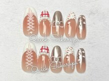 クイックスカルプ 高田馬場(Quick Sukarupu)/クリスマスネイル4980円