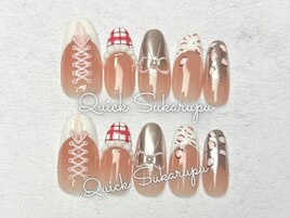 クリスマスネイル4980円